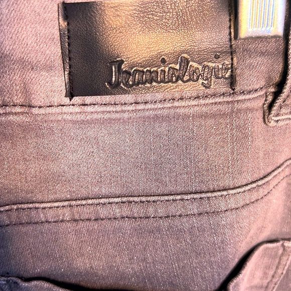 Size 6 Stretchy High Rise Skinny Women Jeans Ribbed Cropped Casual Denim Pants - Picture 15 of 17